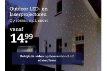 outdoor led en laserprojectoren