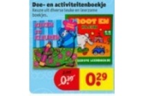 doe en activiteitenboekje