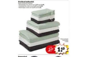 kruidvat badtextiel