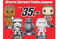 diverse star wars funko poppen