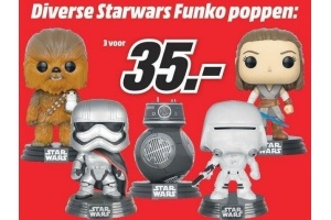 diverse star wars funko poppen