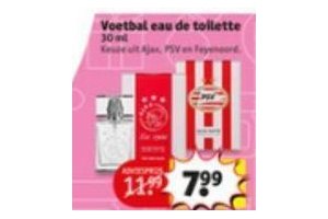 voetbal eau de toilette