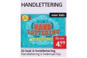 zo leuk is handlettering