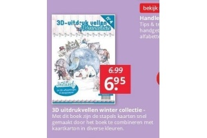 3d uitdrukvellen winter collectie