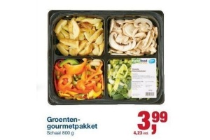 groenten gourmetpakket