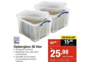 opbergbox 35 liter