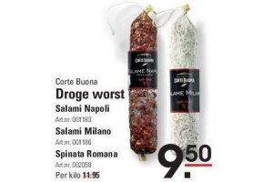corte buona droge worst