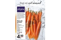 sous vide groenten