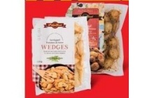 aardappelwedges in kruidenolie of tapas krieltjes