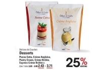 delices de courbet desserts
