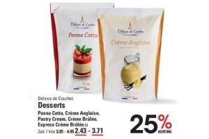 delices de courbet desserts