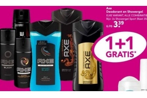 axe deodorant en showergel