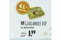 la alternativa guacamole dip