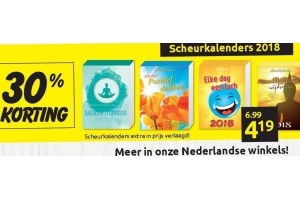 scheurkalenders 2018