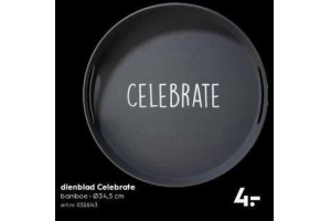 dienblad celebrate