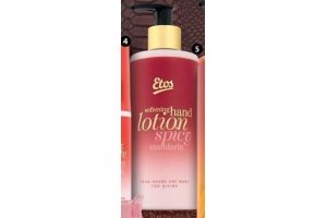 etos spicy mandarin softening handlotion