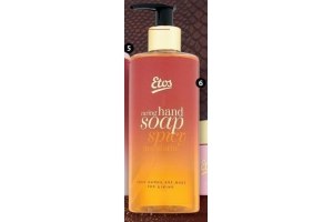 etos spicy mandarin caring handsoap