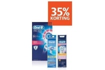 oral b elektrische tandenborstels 4 of 5 stuks opzetborstels