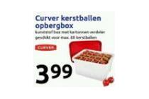 curver kerstballen opbergbox