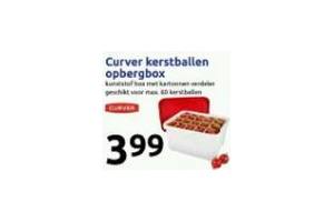 Buitenshuis span Frons Curver kerstballen opbergbox voor €3,99 - Beste.nl