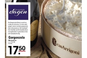 gorgonzola met prosecco