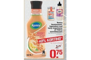 remia feestsauzen legendary real tasty mayonaise of yildriz wereldsauzen