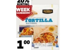 jumbo tortilla s