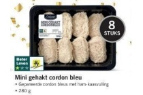 mini gehakt cordon bleu