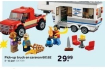pick up truck en caravan