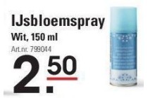 ijsbloemspray