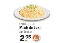 farm frites mash de luxe