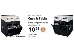 douwe egberts cups en sticks