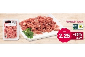 wokreepjes naturel