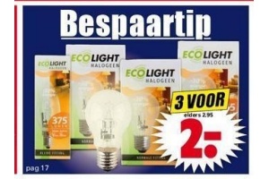 ecolight halogeen