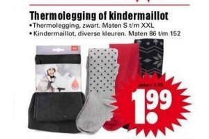 thermolegging of kindermaillot