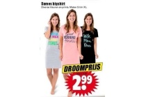dames bigshirt