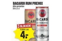 bacardi rum premix