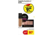 maybelline foundation of poeder