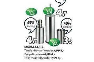 medle toiletborstelhouder