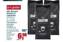 barzini bonen of capsules