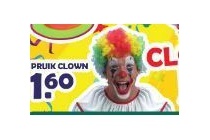pruik clown