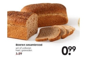 boeren sesambrood