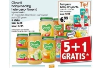 olvarit babyvoeding hele assortiment