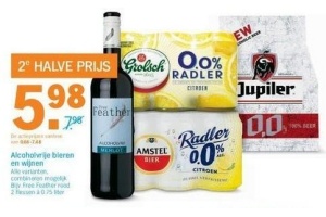 alcoholvrije bieren en wijnen