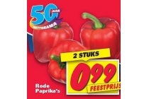 rode paprika