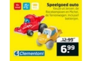 speelgoed auto