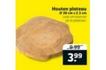 houten plateau