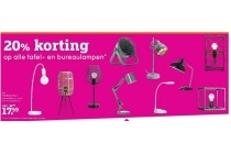 alle tafel en bureaulampen