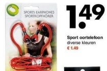 sport oortelefoon