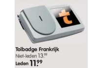 tolbadge frankrijk